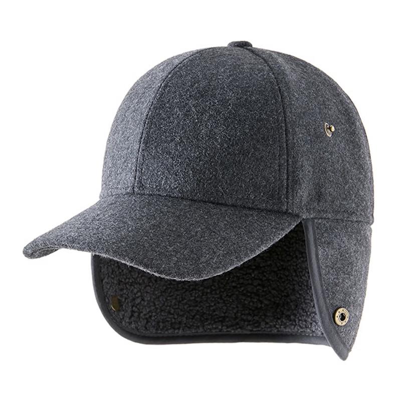 Кепка-бейсболка TFO Шестого Поколения с Ушными Клапанами из Шерсти