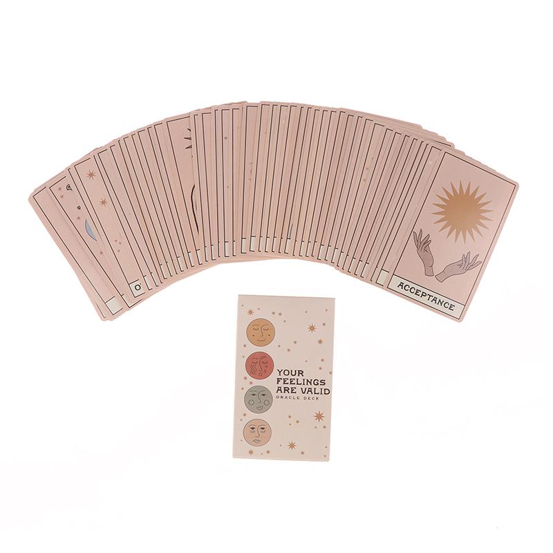 Duygularınız Geçerlidir Oracle Destesi 2. Baskı Ruh Sağlığı Oracle Duygu Destesi Tarot Oracle Cadı Destesi Masa Oyunu