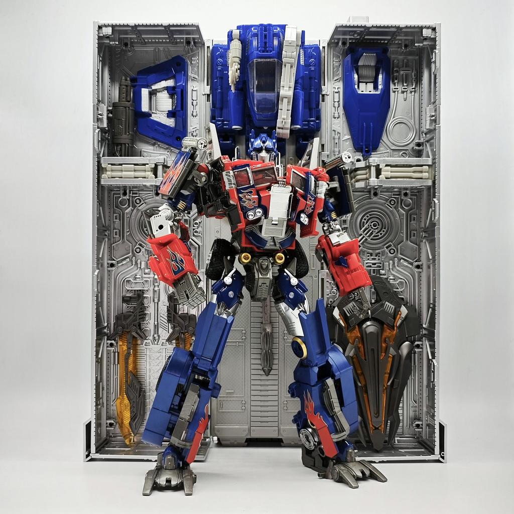 Shide 2966-23 M07 Flat Head Pillar Car Transformer Robot Figure Toy