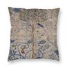 Floral Pattern Bedroom Pillowcase Living Room  Decor Strawberry Thief Red Cushion Cover