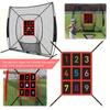 9-Section Numbered Throwing Pitching Hitting Batting Practice Target Pitcher Accuracy Training Aids for Baseball & Softball