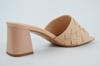 Slides with Heels Berkonty 5506 35 Peach Skin