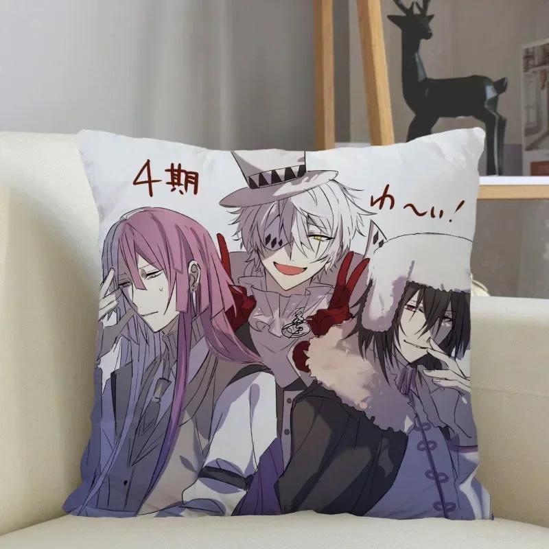 

Musife Николай Гоголь Bungou Stray Dogs Наволочка Диванная Декоративная Наволочка Наволочка Домашний Декор 45x45cm зелёный