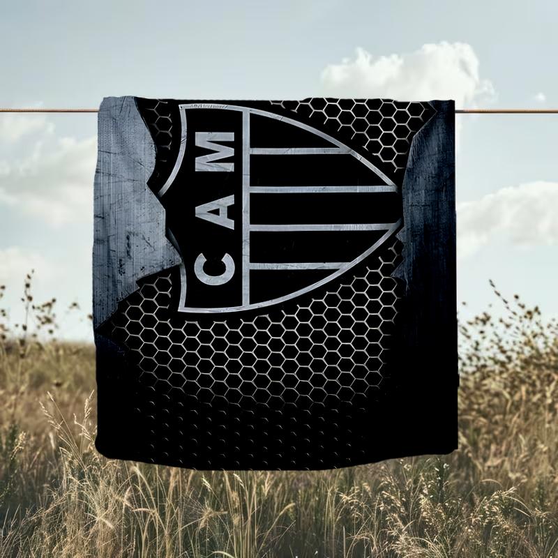 1PC Love For Atlético  Printed Soft Flannel Blanket Throw for Adult Bedroom Living Room Sofa Camping Travel Fan Gifts Christmas Gifts