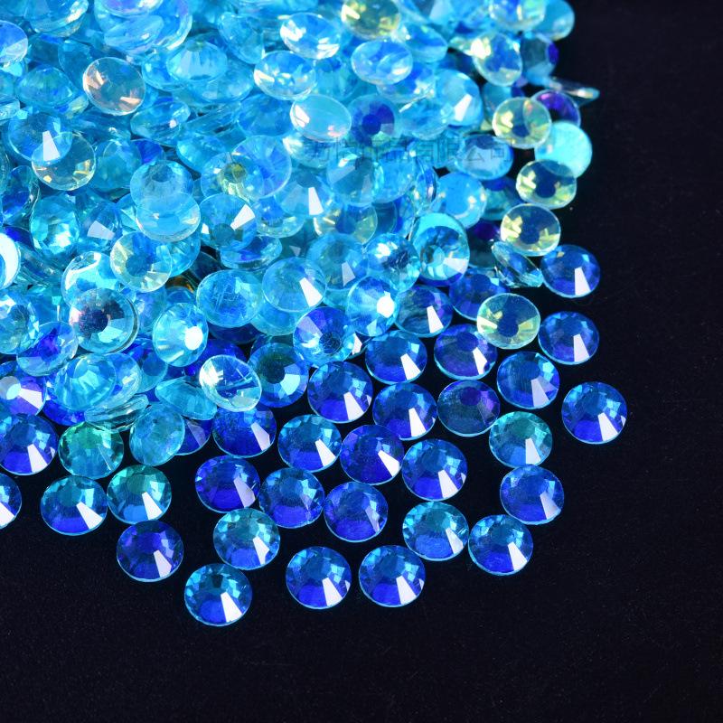 Kristallglas Nagelkunst Flacher Boden Diamant DIY Strass Handytasche Schönheit Guomao A Schmuckzubehör