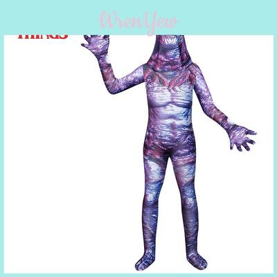 Stranger Things Cosplay Halloweenský overalový set Vhodný pro děti ve věku 7-13 let