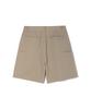 SOUNDSLIFE Two Tuck Pocket Chino Shorts Beige