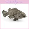 Epinephelus Sea Anglerfish Animal Fish Model Desktop Decor Collector Display