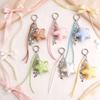 Colorful Star Bag Pendants Tassel Keychains Sweet Keyring  Car Key Holder