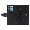For Xiaomi Redmi Note 13 Pro 5G/Poco X6 5G Zipper Case PU Leather Stand Flip Phone Cover