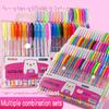 36pcs Color-Changing Glitter Pen Set/Liquid Glitter/Sparkling Star Gel Pens/Aurora Shimmer Pens/Highlighters for Journaling/Drawing/Doodling
