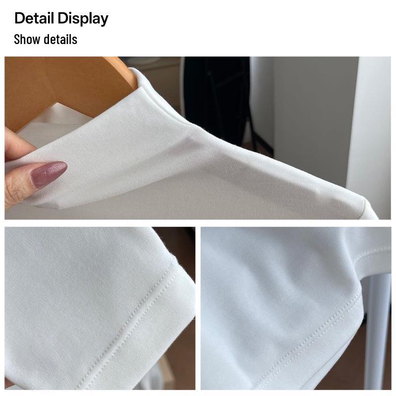 Dámské antibakteriální tričko s dlouhým rukávem a rolákem slim fit na podzim-zimu