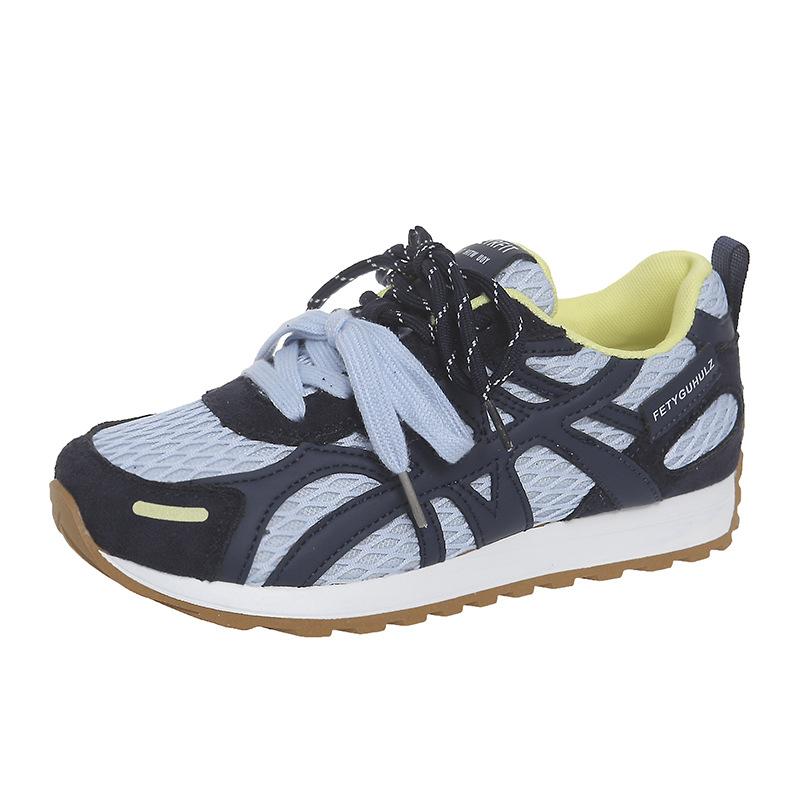 2025 Summer and Autumn Versatile Fashion Korean Version of Casual New Forrest Gump Shoes Women's Comfortable Mesh Breathable Soft Sole Sports Shoes T