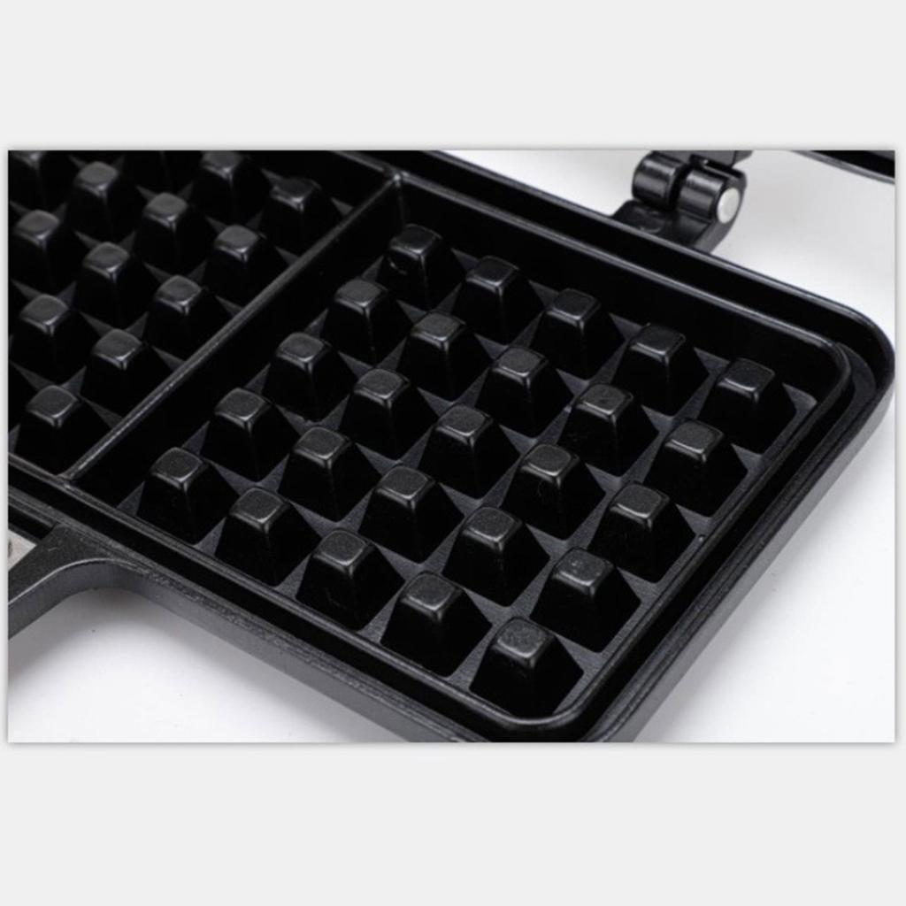 Nonstick Waffle Mold Portable Waffle Pan Non Stick Double Sided Waffle Mold Double Sided Waffle Baking Tray Kitchen Tool