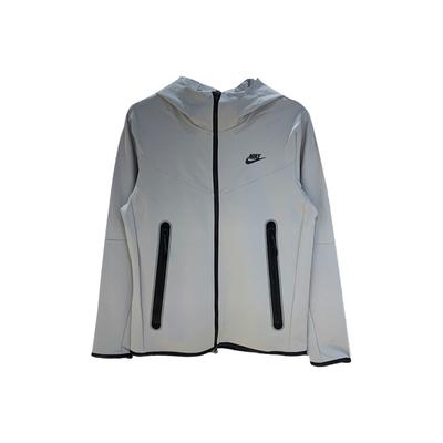 Hooded Breathable Windbreaker Jacket Men Jackets Silver CU4480-077