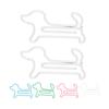 100pcs Dog Shaped Paper Clips Slip Resistance Exquisite Cute Paper Clips for School Office