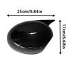 Pentru Mini Cooper R50 R52 R53 Volan pe stânga Autocolant Plastic 2 buc Capace Capac Oglindă Laterală Retrovizoare Carcasă de protecție