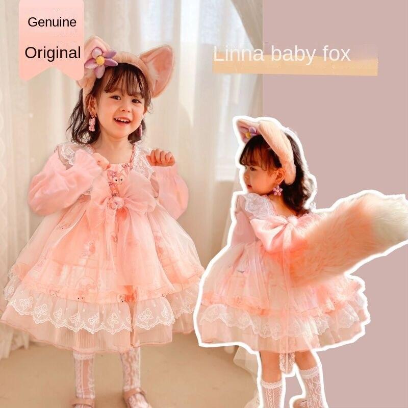 

Юбки для девочек Linna Осеннее платье Детское платье-башня для маленьких девочек