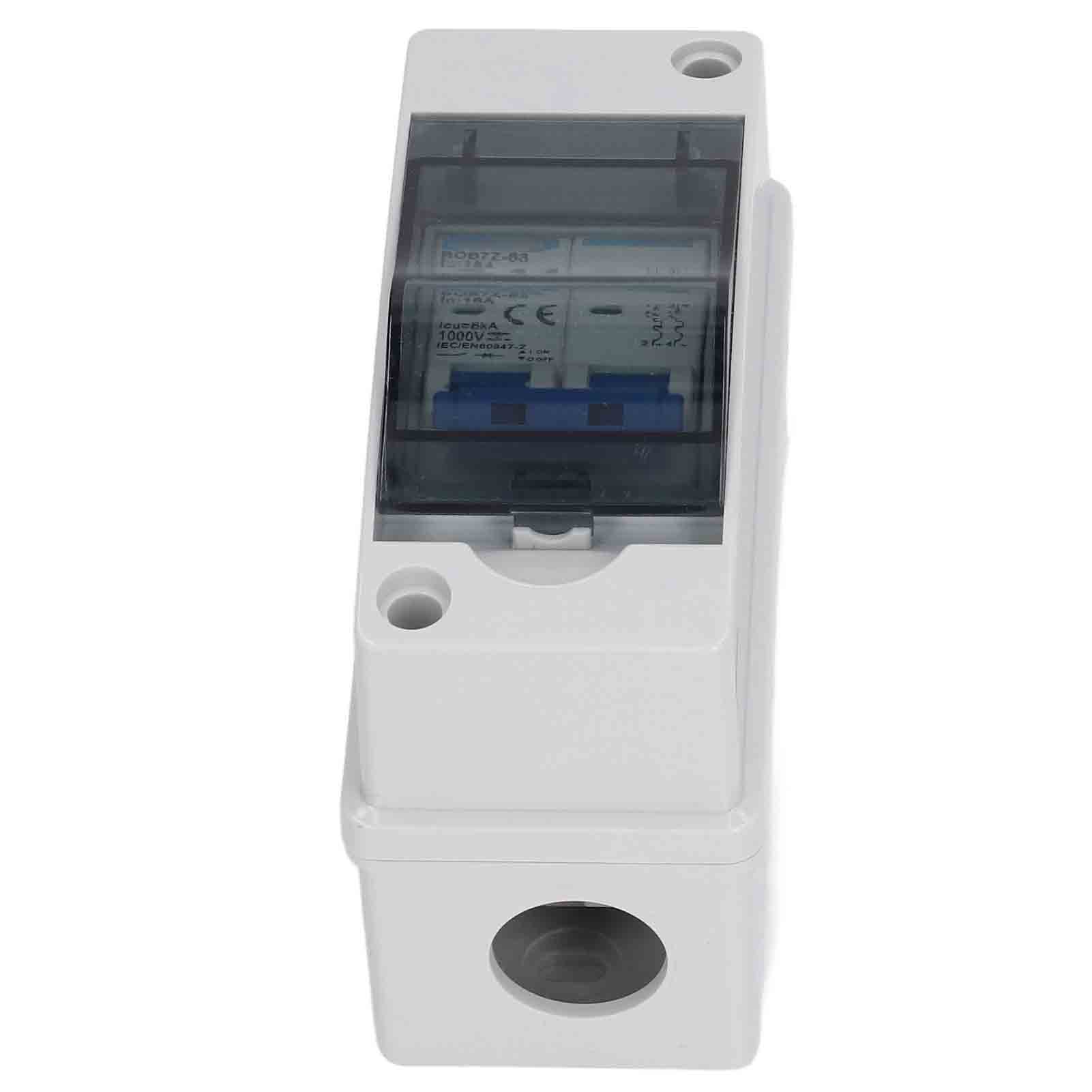 

Вимикач постійного струму 16A 1000V Мініатюрний автоматичний вимикач з водонепроникною розподільною коробкою IP65 для