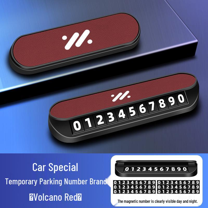 Zhiji LS Series Concealed Temporary Parking Number Plate