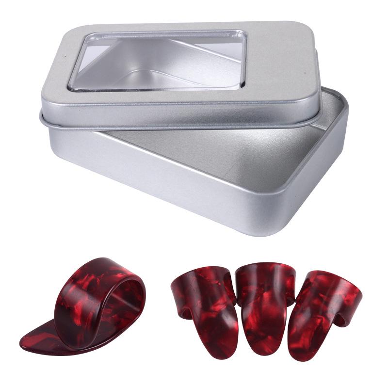 

Right-Hand Finger Cots for Guitar Plucking - Includes Index and Thumb Cots