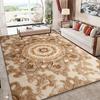 Europen 3D Flower Luxury Carpets for Living Room Sofa Large Area Rugs Comfort Non-slip Bedroom Decoration Rug Washable Table Mat