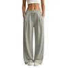 Women's Casual Wide Leg Pants Loose Fit Straight Leg Comfortable Sweatpants for Everyday Wear