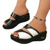 Large Size Wedge Slippers For Women'S Summer With Light Outer Sandals For Women