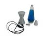 Bcl Lava Light Silver X Blue Table Lamp