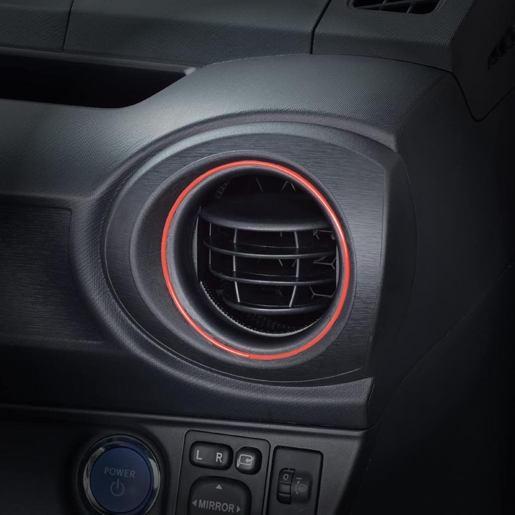 SEIWA Car Interior Supplies Mall Interior Slim Mall Red K379