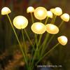 Waterproof Outdoor LED Fiber Optic Flower Lamp - Double-layer Lawn & Garden Decoration