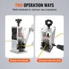 VEVOR Manual Wire Stripping Machine, 1.5 mm-30 mm Copper Stripper with Hand Crank or Drill Powered, Visible Stripping Depth Reference