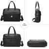 Leather Conference Briefcase High-end Men's Business Handbag Travel Computer Bag Oil Wax