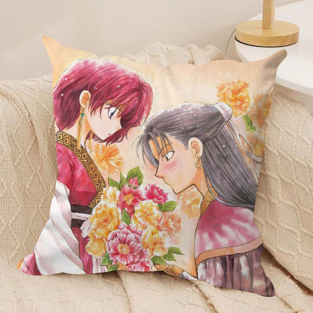 Y-Yona Of The Dawn Cushion Cover Soft Plush Double-Sided Decorative Pillow Cover Cozy Sofa Cushion Case Living Room Home Gift