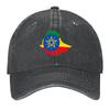 2026 Flag Map Of Ethiopia Baseball Cap Fashion Beach Anime Hat Dad Hat Golf Wear Female Men's