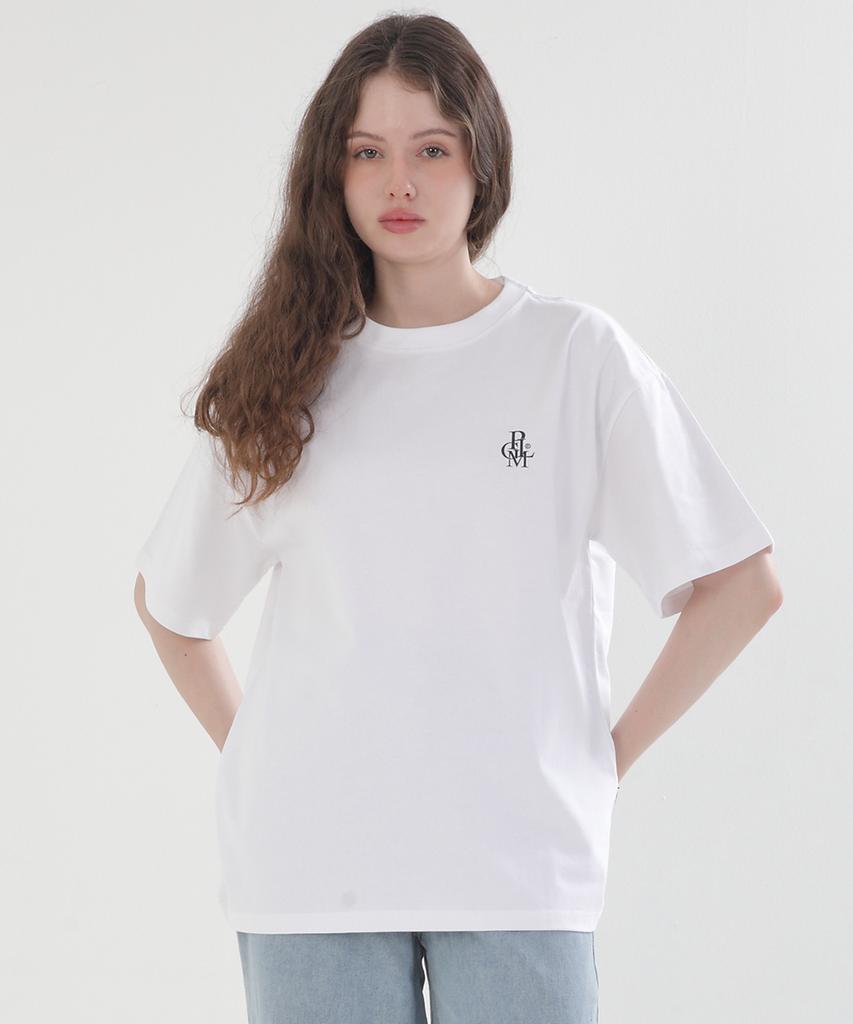POLYGRAM Logo Polygram 16-Count Cotton Oversized Short Sleeve T-Shirt [3 Colors]