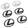 ABS Car Steering Wheel Emblem Center Sticker for Lexus RX300 RX350 ES240 ES350 GS350 ES250 ES300 ES330 NX300 Accessories CD4