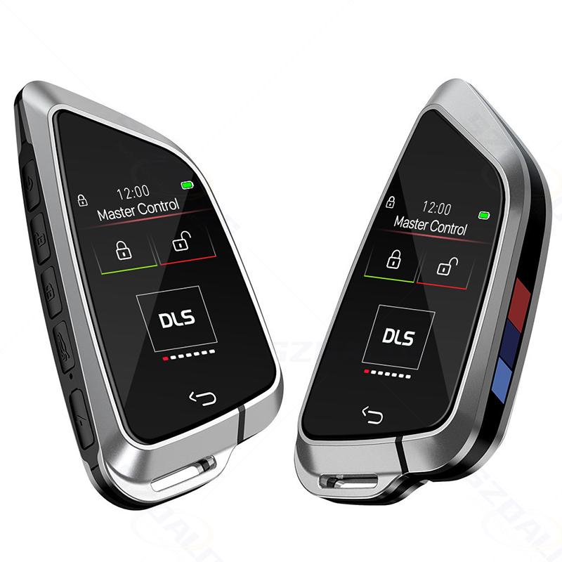 High Quality Smart LCD Key Remote Control Vehicle Key Universal Smart Auto Key Touch Screen for All Cars (black,No) чёрный