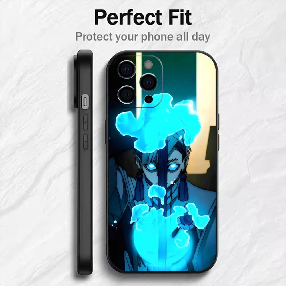 Cleaners RUDO Anime G-GachiakutaS Phone Case For iPhone17,16,15,14,13,12 Plus,Max Soft Silicone Black Cover