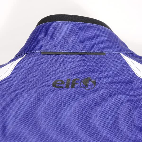 Elf Motorcycle Jacket, Sfida Jacket, White & Black, Size M, EJ-S113