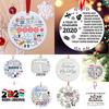 2020 A Year To Remember Christmas Pandemic Ornament Acrylic Circular Keepsake