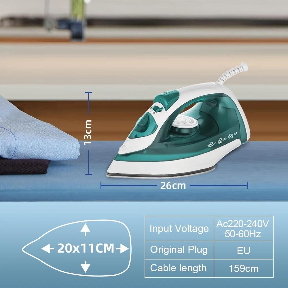 Ferro da stiro elettrico portatile mini vaporizzatore per abiti ferro a vapore per abbigliamento ferro con piastra in ceramica regolabile ferro per stirare Sonifer