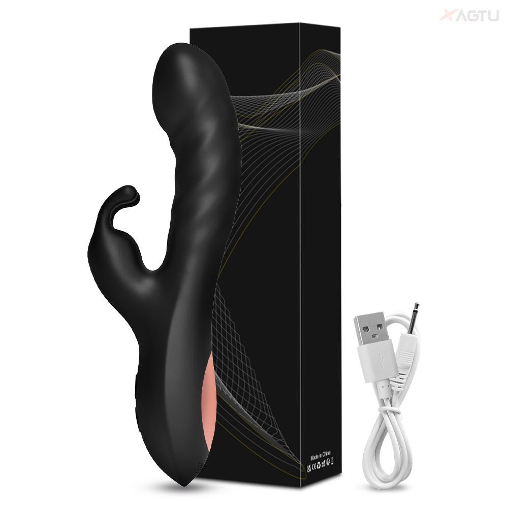Rabbit Vibrator for Women Powerful G Spot Dildo Clitoris Stimulator Massager Silicone Sex Toys Shop Adults Goods for Female
