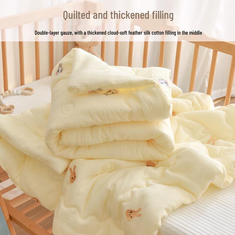 Forest Rabbit Kids' All-Season Quilt