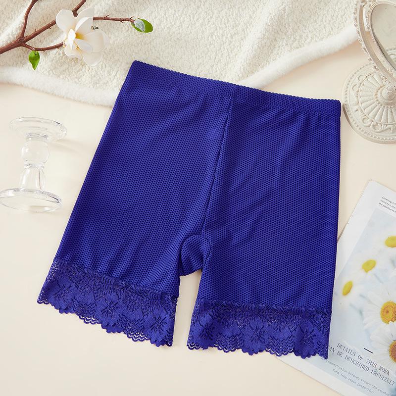 Lady Summer Silk Two In One Seamless Anti-Slip High Waist Underpants