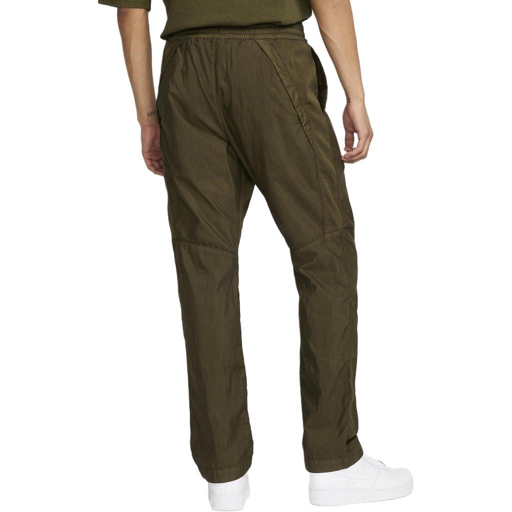 Nike Every Stitch Considered Solid Color Simple Comfortable Straight Leg Casual Pants Men Bottoms Olive-Green FQ0272-355