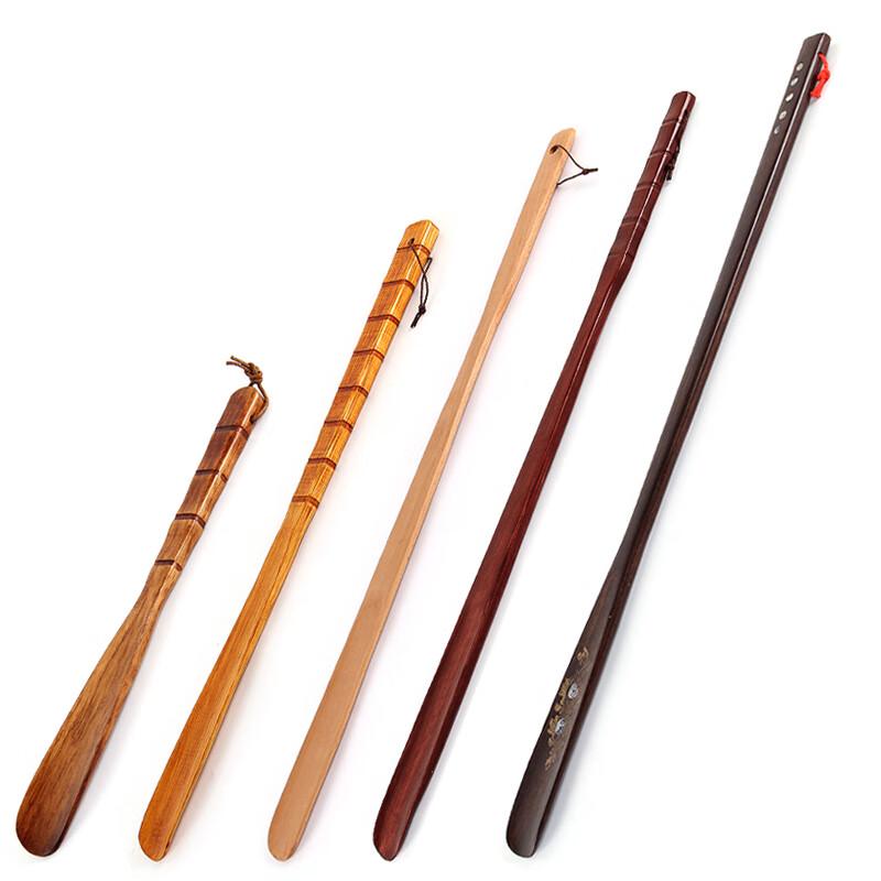 Nanmu Wood Long-Handle Shoehorn