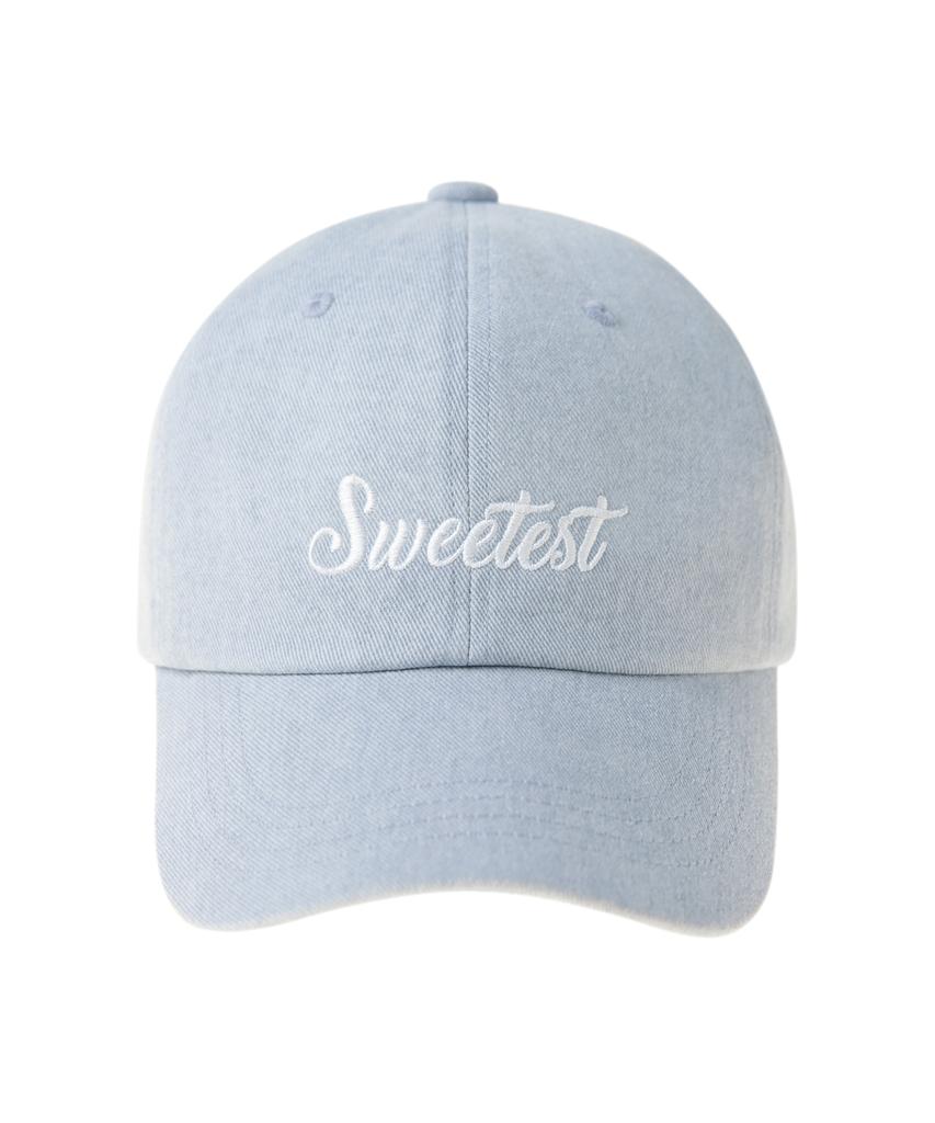 SWEET SOUP Signature Circular Logo Cap [Sky Blue]