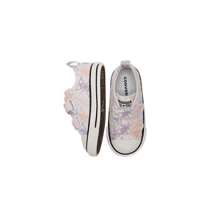 (TD) Converse Chuck Taylor All Star Easy-On Low TD 'Butterfly Embroidery - Pale Amethyst' Baby A01618C
