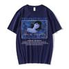 Perfect Blue Graphic Japanese Anime Girl T-Shirt Black Men's T-shirt Short Sleeve T-shirts Cotton Gothic Clothes Tees Unisex